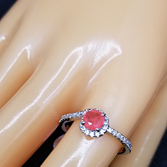 Quartz Ring Red Size  11 Ring Bomb Party - Picture 2 of 6